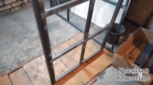 Трудовые будни. Изготовление лофт перегородки в гаражных условиях.