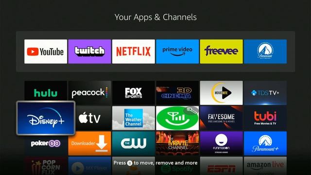 How to Find & Move Disney Plus App on Firestick 4k Max (Easy Method) смотреть онлайн