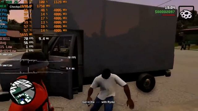 GTA San Andreas Definitive Edition RX 460 2GB 1080p, 900p, 720p смотреть онлайн