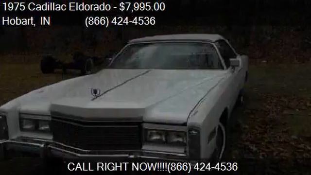 1975 Cadillac Eldorado Convertible for sale in Hobart IN 46