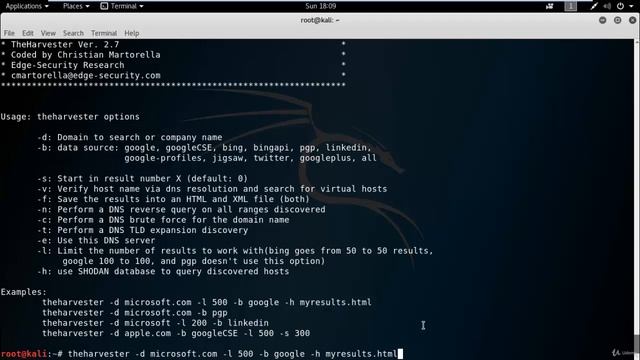 Ethical Hacking–Beginner to Expert Level(13 Information gathering   theharvester tool in kali Linux