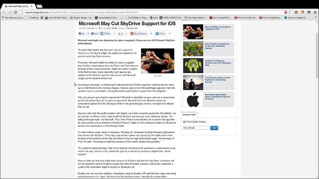 SkyDrive Support on iOS Devices Dropped? смотреть онлайн