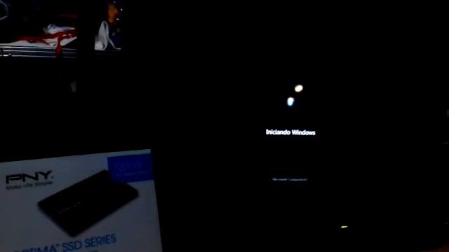 SSD PNY optima series .(arranque en WINDOWS 7) смотреть онлайн