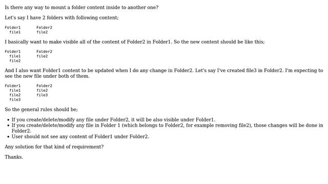 Unix & Linux: Mount and merge folder contents смотреть онлайн