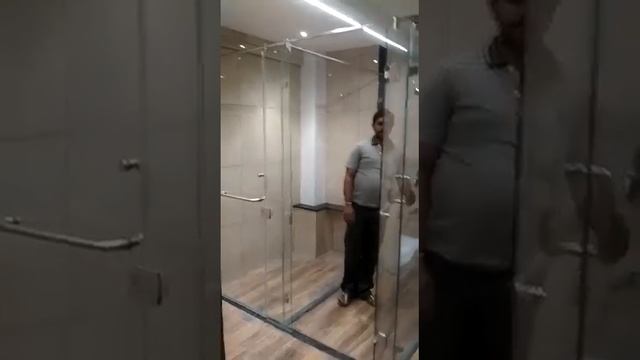 Reedo - Wall to wall Swing Door - Glass Partition - Site Video