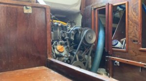 Yanmar 1GM10 First start with new exhaust valve seat, valves and reassembly after ten years.