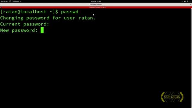 Linux user password change using command line смотреть онлайн