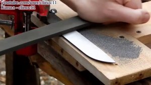Клинок ножа из напильника лопнул при закалке