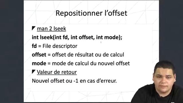 File manipulation   Lseek