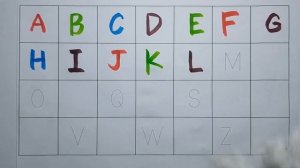 A B C D E F G Learning Alphabets for Kids Nursery and Kids Rhymes part 3