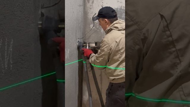 Подрозетник в шлакоблоке