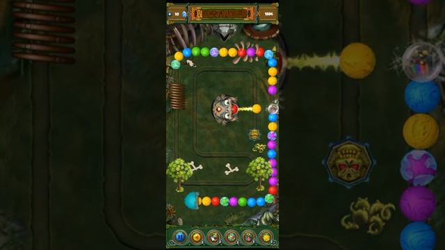 Zumbla Deluxe (by Studios Mania) - free offline zuma-like match 3 puzzle game for Android - gamepla смотреть онлайн