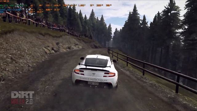 Dirt Rally 2.0 taming ASTON MARTIN V8 Vantage GT4 | #dirtrally2 #dirtrally20 #dirtrally