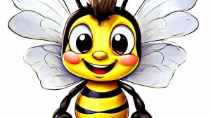 МУЛЬТИК ДЛЯ ДЕТЕЙ! Весёлая Пчёлка