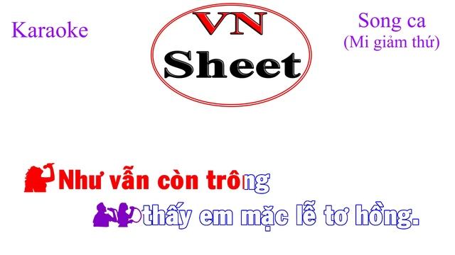 Karaoke Áo em chưa mặc một lần: Song ca Ebm смотреть онлайн