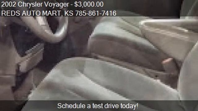 2002 Chrysler Voyager Base 4dr Minivan for sale in Topeka, K смотреть онлайн