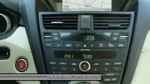 2013 Acura ZDX 6-Spd AT w/Adv Pkg Baltimore MD 21206 смотреть онлайн