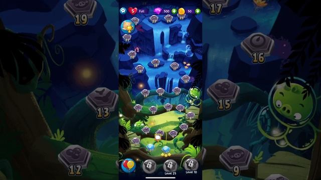 Angry Birds POP! iPhone 13 Level 1 Win and Level 2 Fail смотреть онлайн