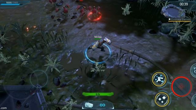 Gigantic X (Android APK) - Action Top-down shooter Gameplay смотреть онлайн