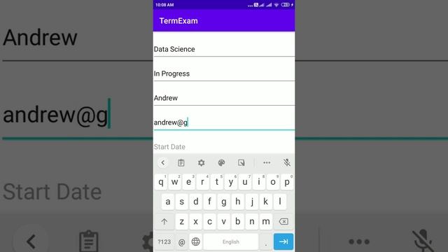 Student Scheduler Android app | Android App Project Help