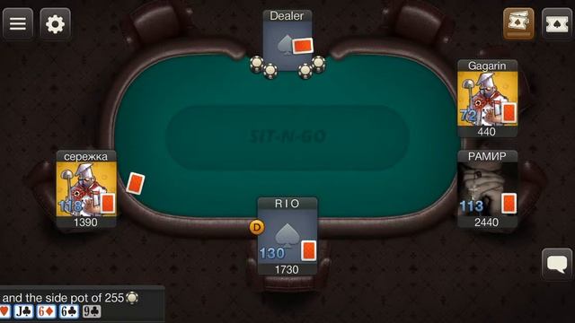 SIT N GO 500K on World Poker Club смотреть онлайн