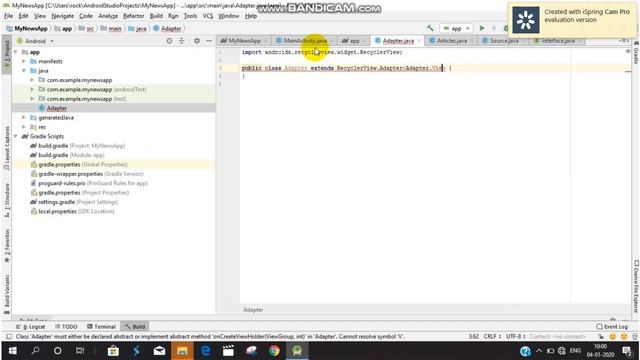 Build News App in Android Studio using API [Project -3] смотреть онлайн
