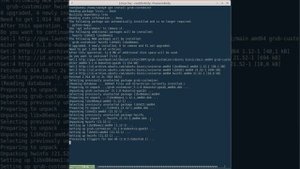 Install Grub Customizer linux backbox ubuntu