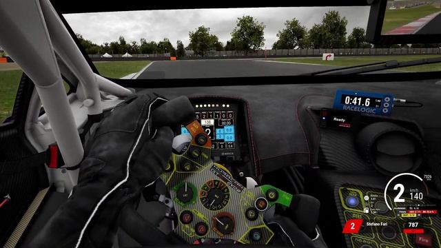 Donington - 1:25.722 - Lamborghini Huracan GT3 EVO2 1.9.8 (console) смотреть онлайн