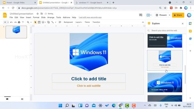 How to auto create layout of your own brand in google slides