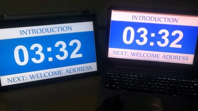 Countdown timer external / extended screen смотреть онлайн