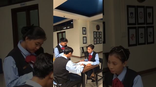 GREETING AND SEATING THE GUEST  FBS A  GROUP 4