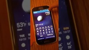 Samsung S3 - Android System (changing weather location)