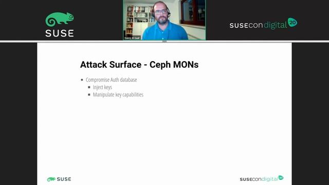 DEV-1384: Ceph Security: Insights into setup requirements, attack vectors and pitfalls смотреть онлайн