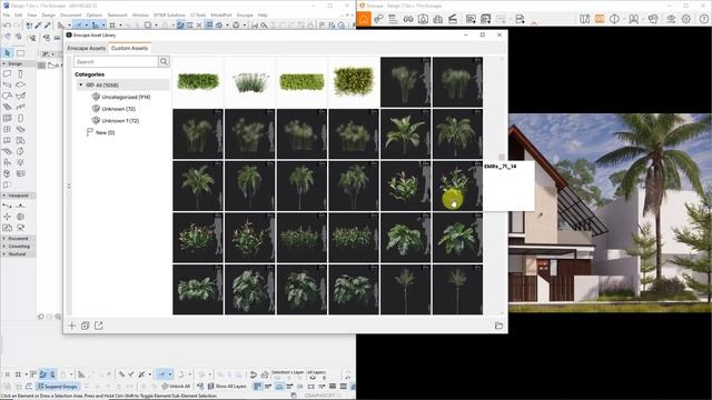 Exterior Rendering Archicad 25 Enscape смотреть онлайн