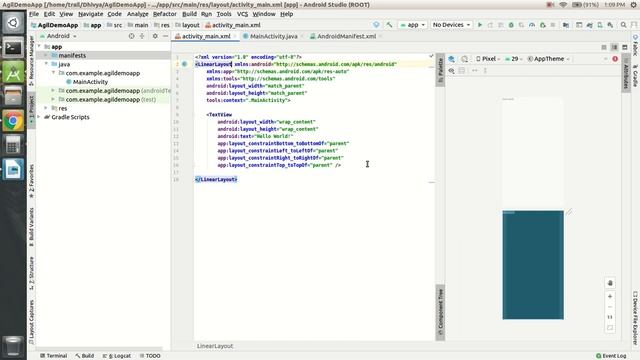 Android Studio 4.0 Android Studio Tamil Android Studio Tutorial  AndroidTamil tutorial for beginner