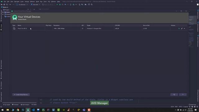 Running our first flutter app | Flutter Tutorial Series