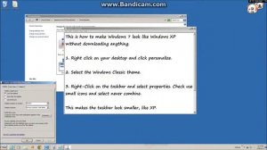 How to Make Windows 7 Look Like 95/98/Me/2000 Without Downloading Anything!