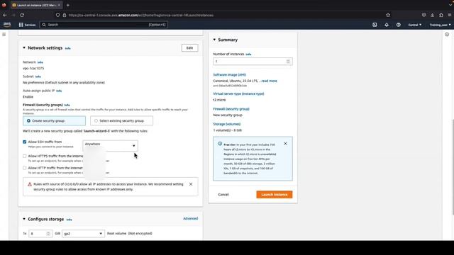 Demo - Create Linux Ubuntu VM in AWS EC2