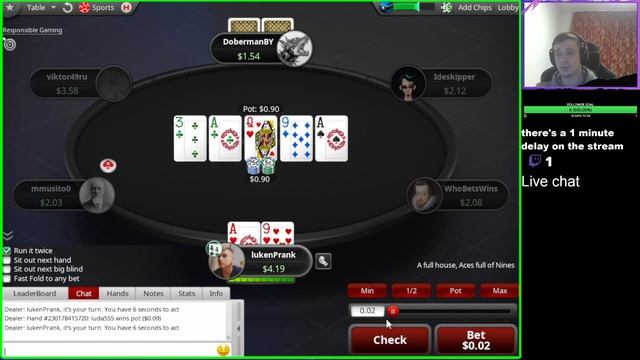 Got Max Value From Pocket Jacks смотреть онлайн