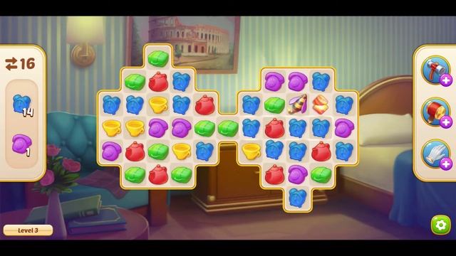 Family Hotel: Home Renovation - Gameplay Walkthrough Part 1 (Android,IOS) смотреть онлайн