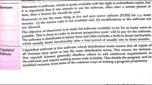 Terminology and different types of licences with open source software by Dr Surya Pratap Singh