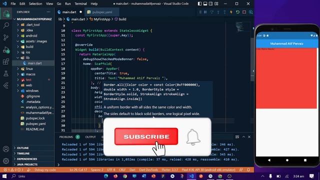 What is Container & How to Use it in Flutter | Container Widget in Flutter  #containerwidget