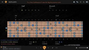 PSYCHEDELIC BLUES BALLAD JAM TRACK _ Guitar Backing Track (C Minor _ 136 BPM)