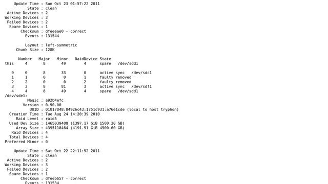 DevOps & SysAdmins: mdadm and RAID-5 recovery смотреть онлайн