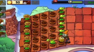 Растения против зомби🌻🆚💀 прохождение крыша 1 уровень