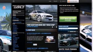 NFS-World nouveauté du jeu et explications de l'incident de se midi