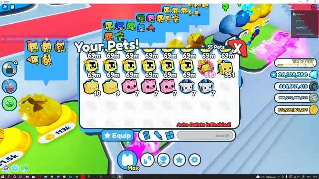 Раздача Pet Simulator X! смотреть онлайн