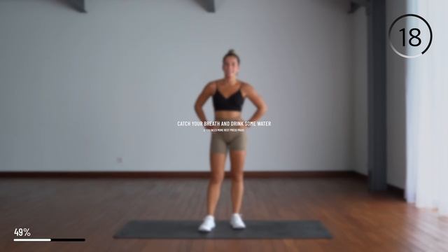 30 MIN CARDIO & ABS Workout - Lose Belly Fat At Home (No Repeats) смотреть онлайн