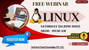 Linux Webinar| Live Stream Free Webinar Linux| Live Discussion On Linux |  Technical cloud knowledg