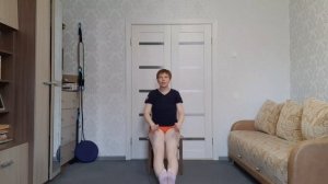 Упражнения со стулом - 3 часть